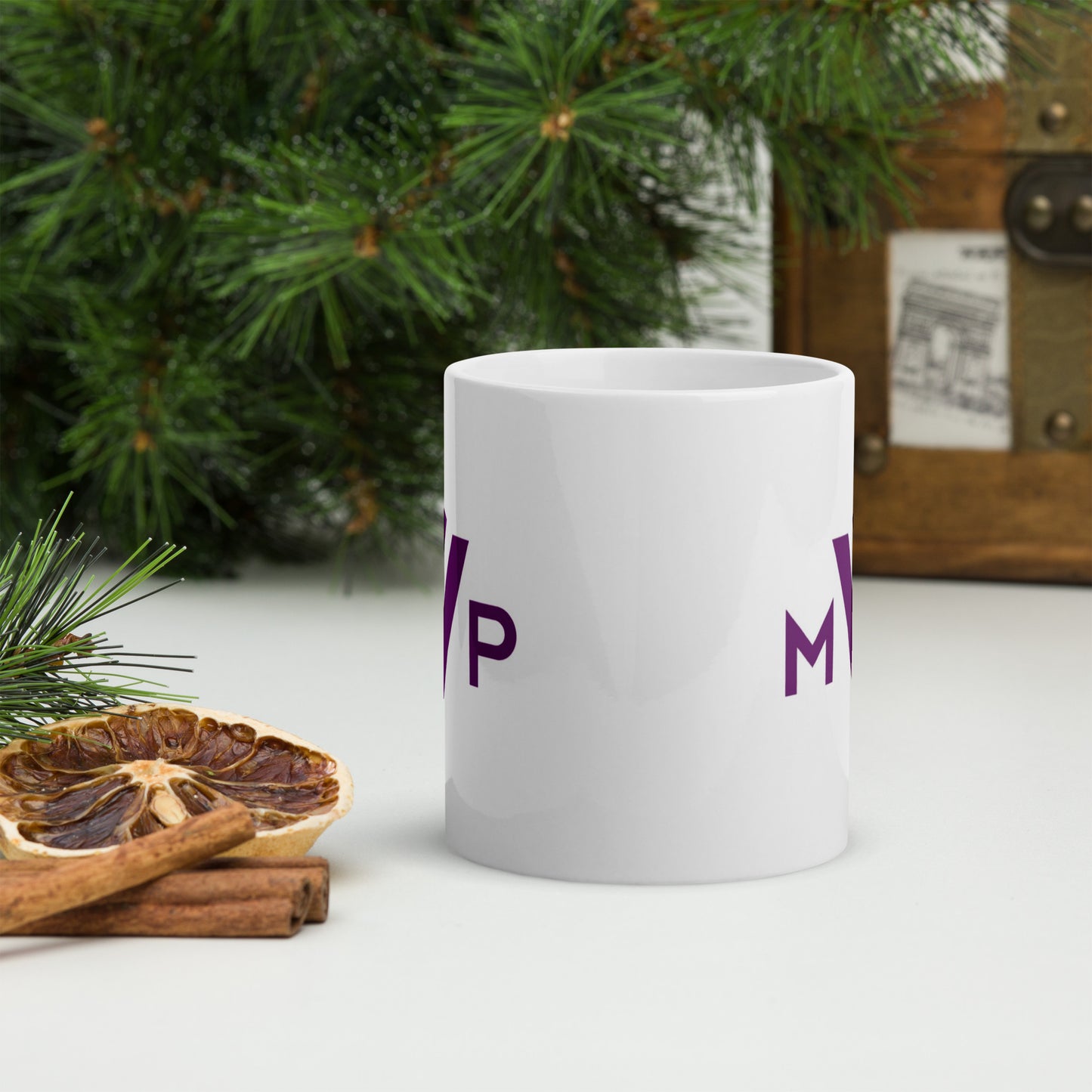 MVP White glossy mug